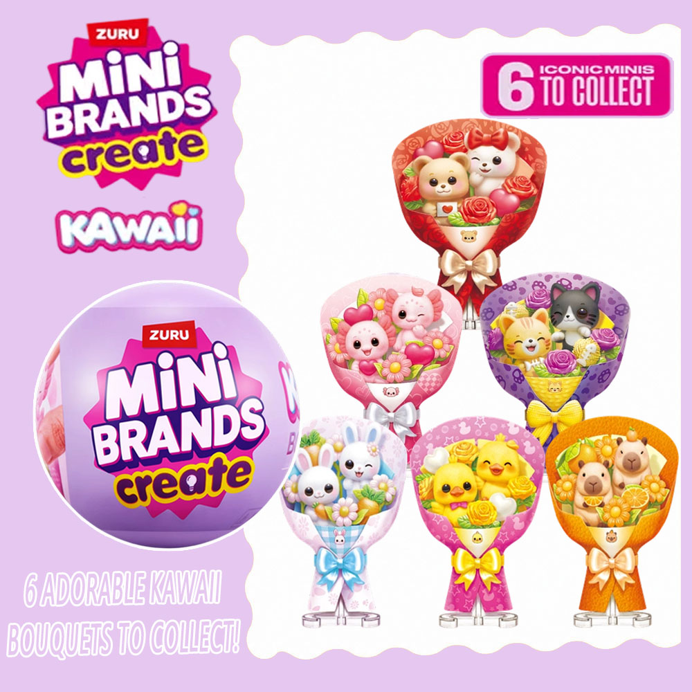 Kids Toys Brand - ZURU Mini Brands Mini Kawaii Bouquet