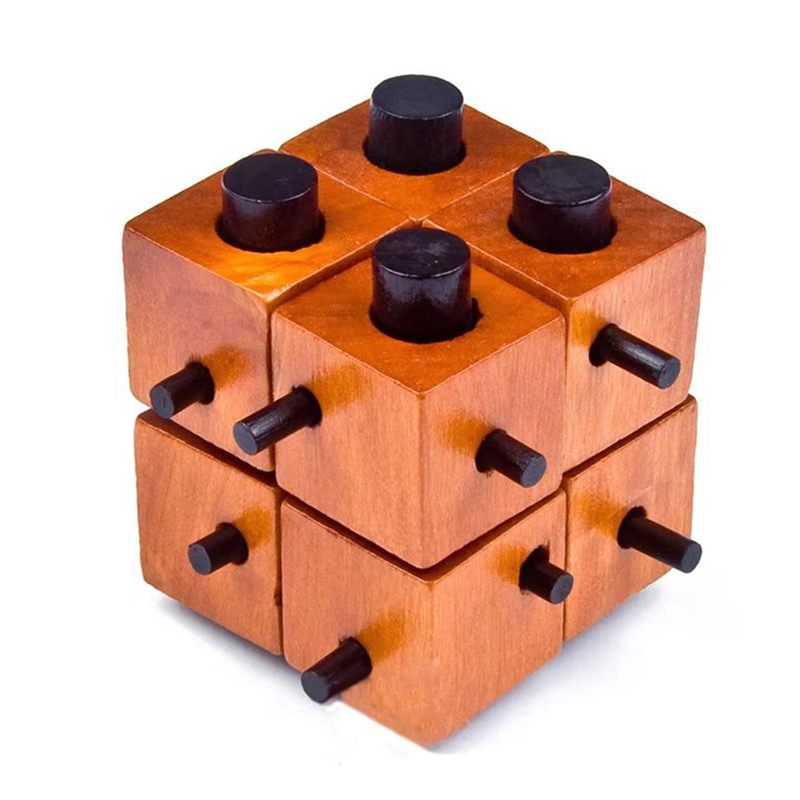 Wooden Puzzle Kids - Wooden Brain Teaser Puzzles Unlock Interlock