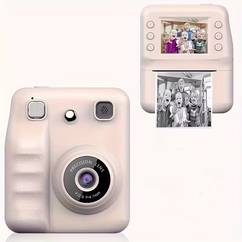 Kids Toys Top View - Kids Digital Camera with Mini Printer
