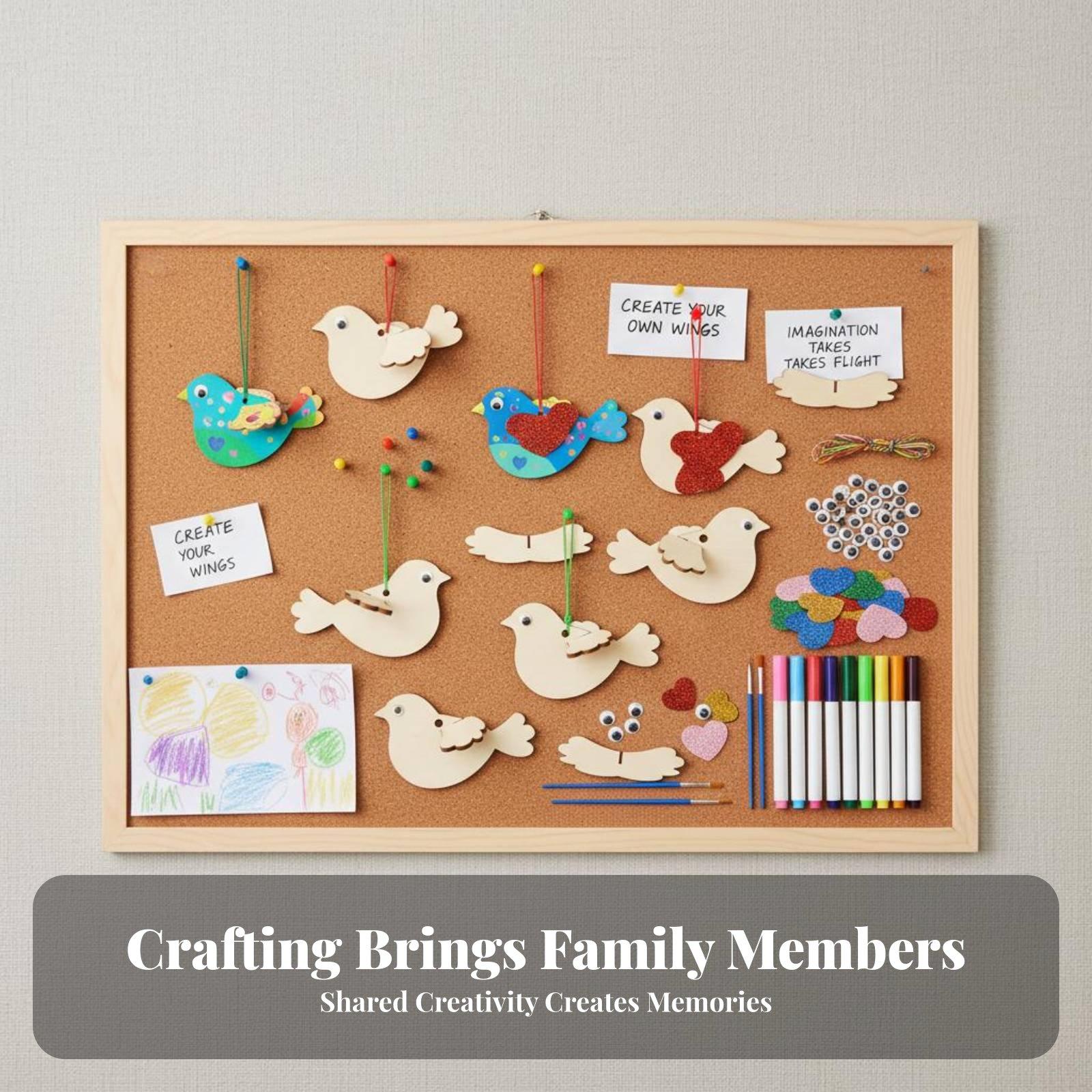 DIY Wooden Bird Ornament Craft - đánh giá và giá Wooden Puzzle Kids