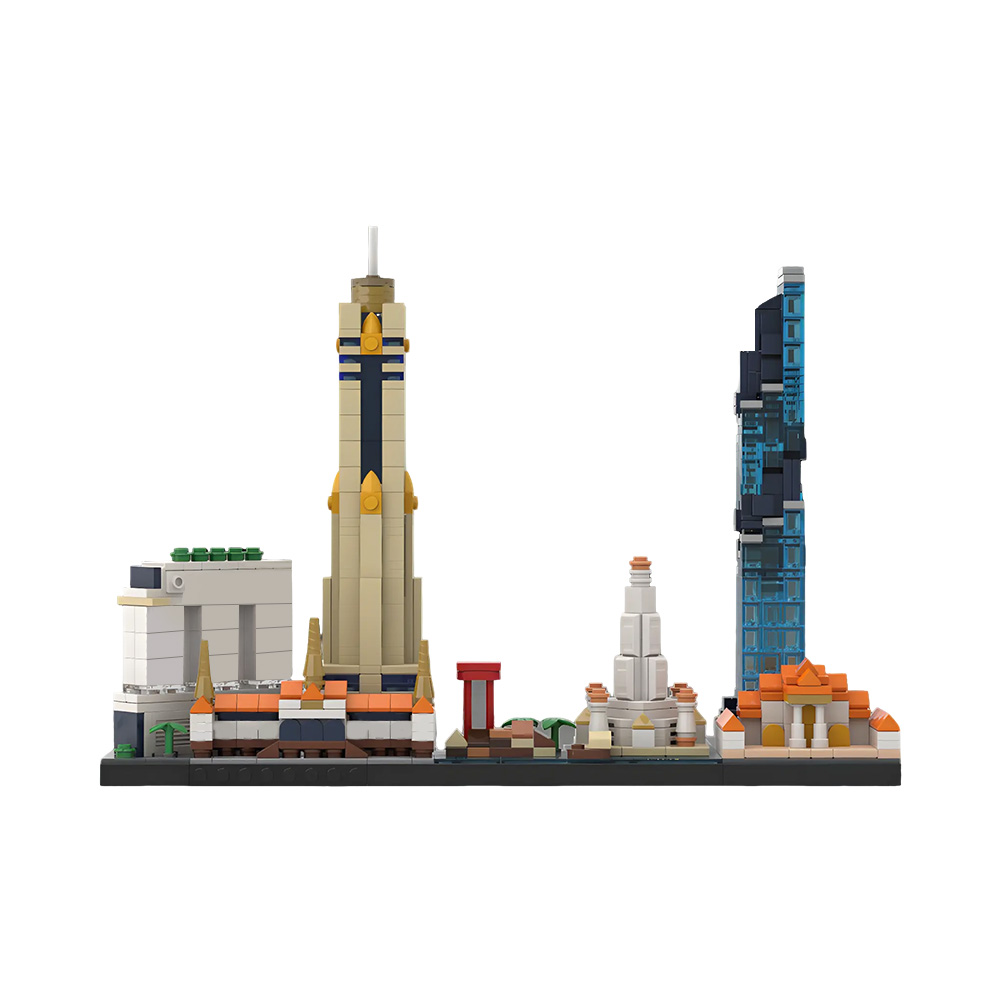 MOC Bangkok Skyline Building B - đánh giá và giá Kids Toys Bangkok