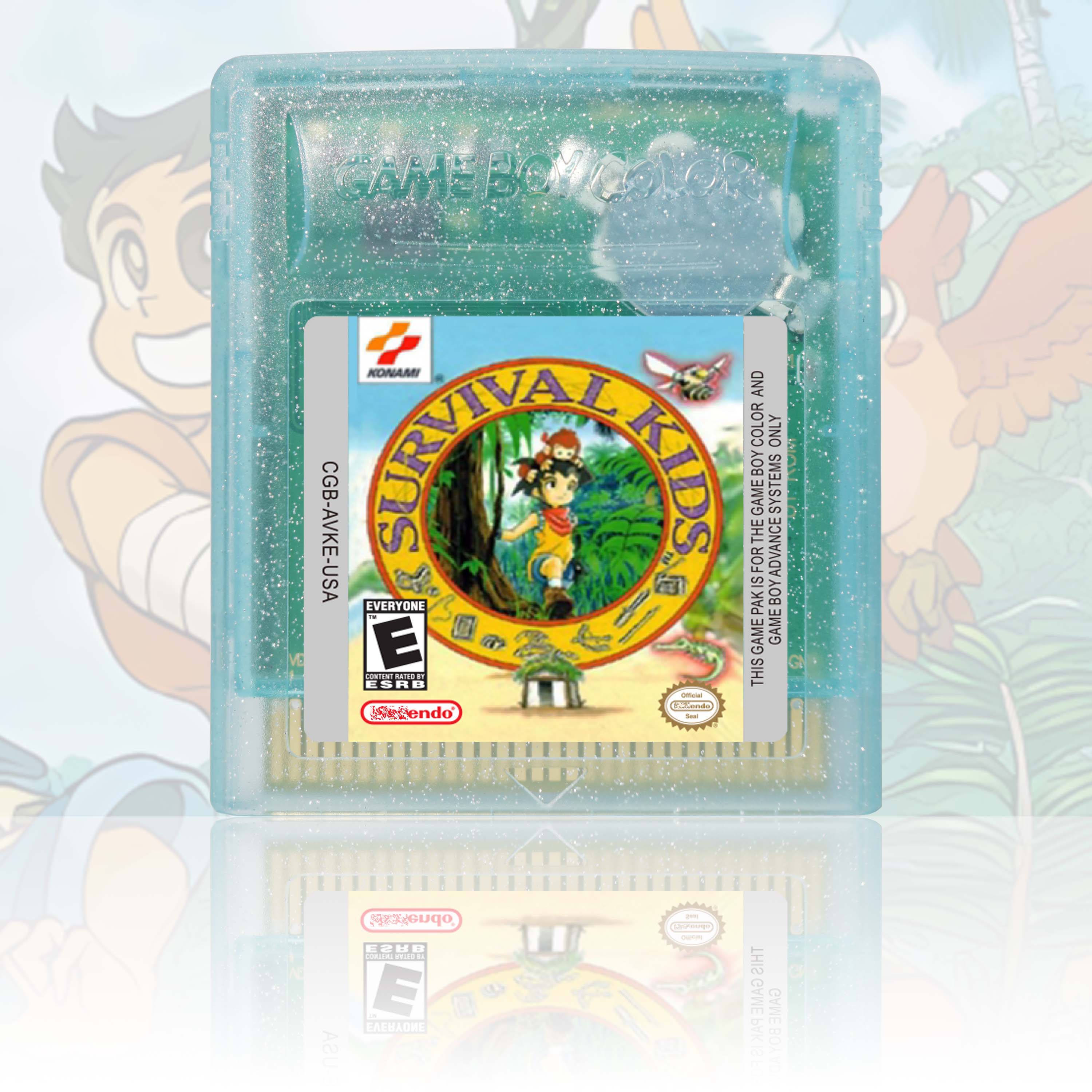 Survival Kids Series GBC Game  - đánh giá và giá Card Game Kids