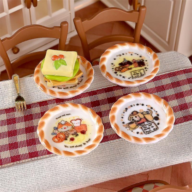 10Pcs/set Dollhouse Miniature  - đánh giá và giá Kids Toys Dog