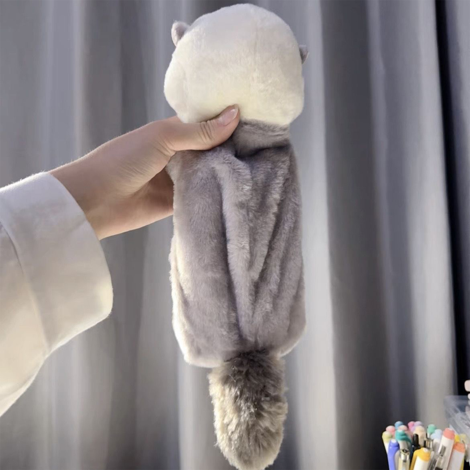 Creative Plush Toy Pencil Case - đánh giá và giá Kids Toys Bag