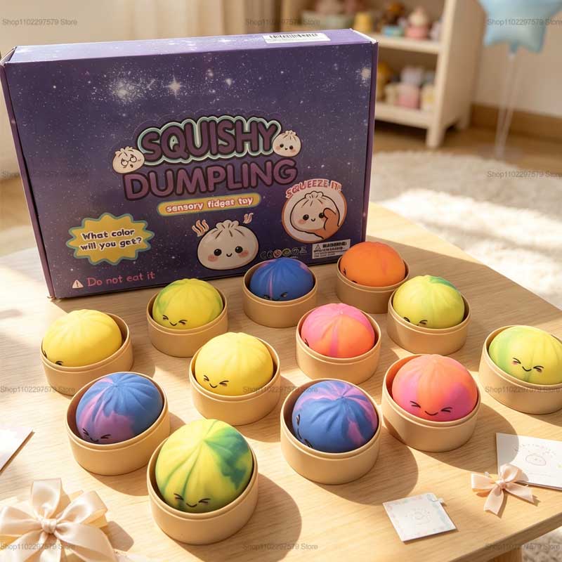 2026New Rainbow Color Dumpling - đánh giá và giá Kids Toys Bag