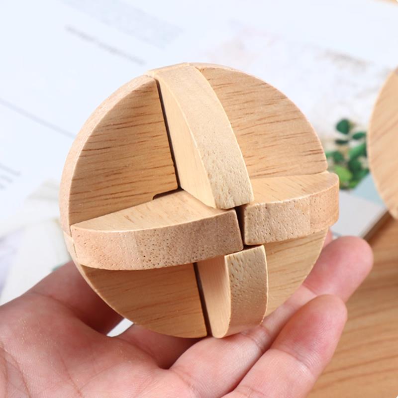 Classic Lu Ban ball Wooden Bra - đánh giá và giá Wooden Puzzle Kids