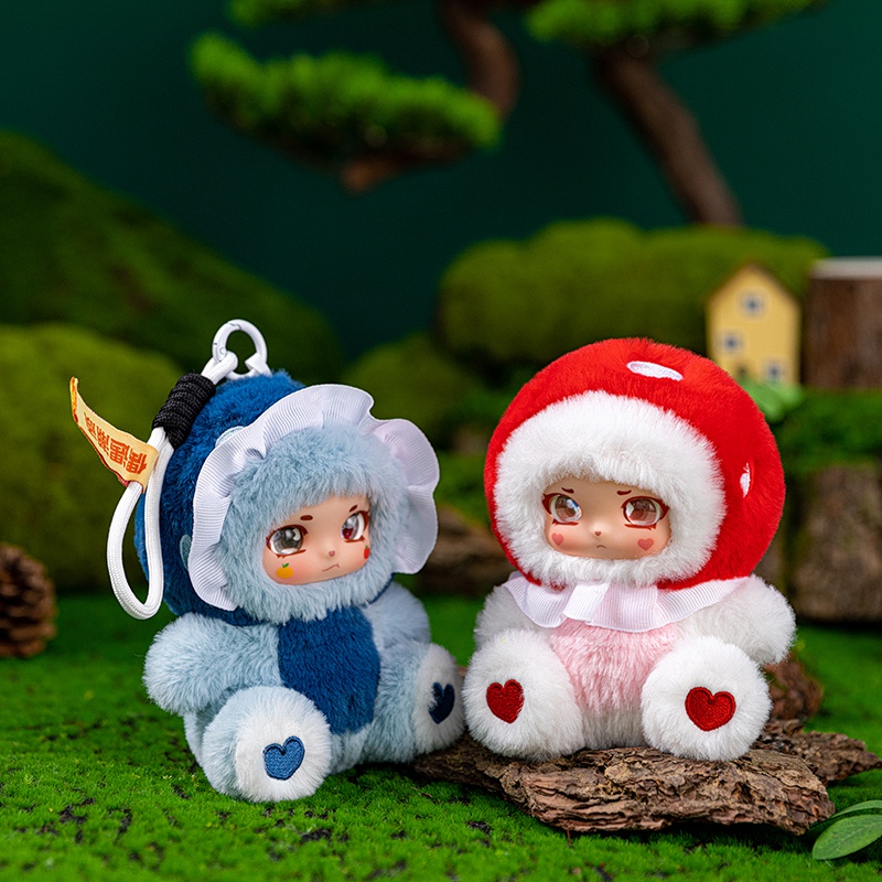 14cm Mushroom Girl Vinyl Plush - đánh giá và giá Kids Toys Bag