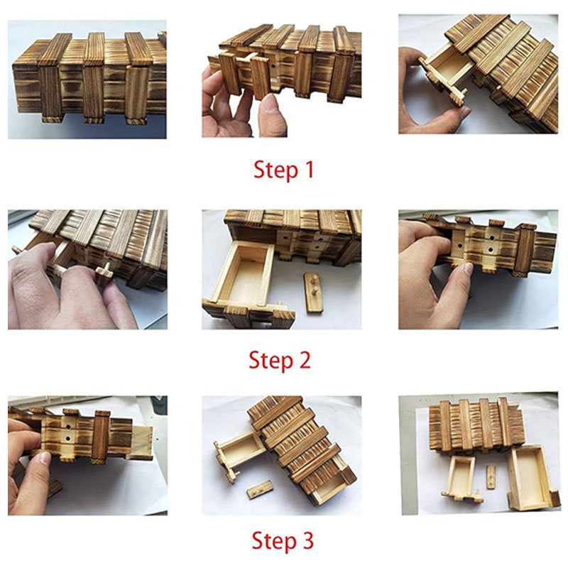 Classic 3D Brain Teaser Wooden - đánh giá và giá Wooden Puzzle Kids