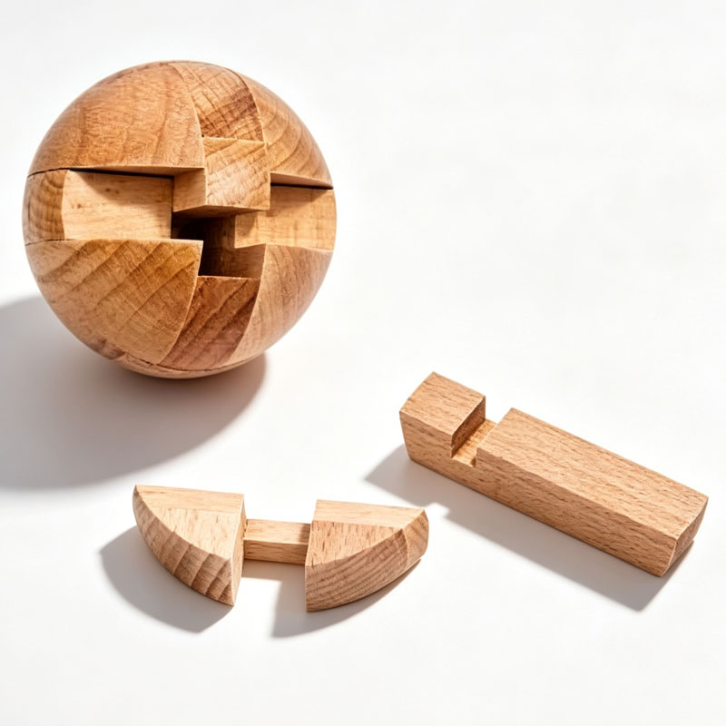 Classic Wooden Puzzle Ball Mag - đánh giá và giá Wooden Puzzle Kids