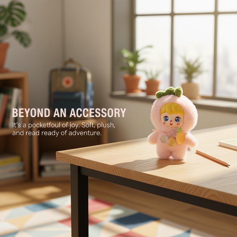 Cute Fruit Plush Doll Keychain - đánh giá và giá Kids Toys Bag