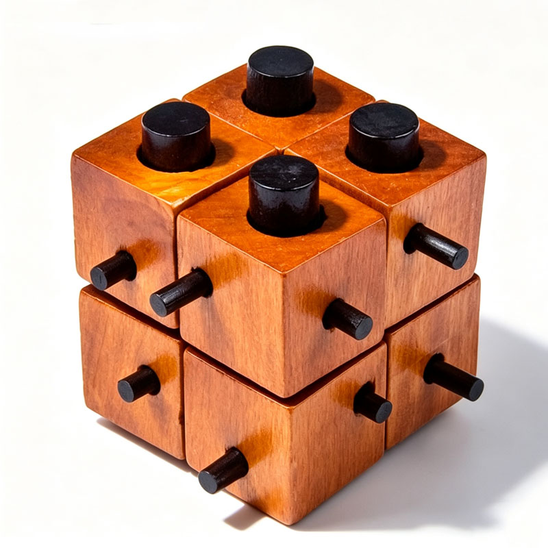 Difficult Luban Lock Wooden In - đánh giá và giá Wooden Puzzle Kids