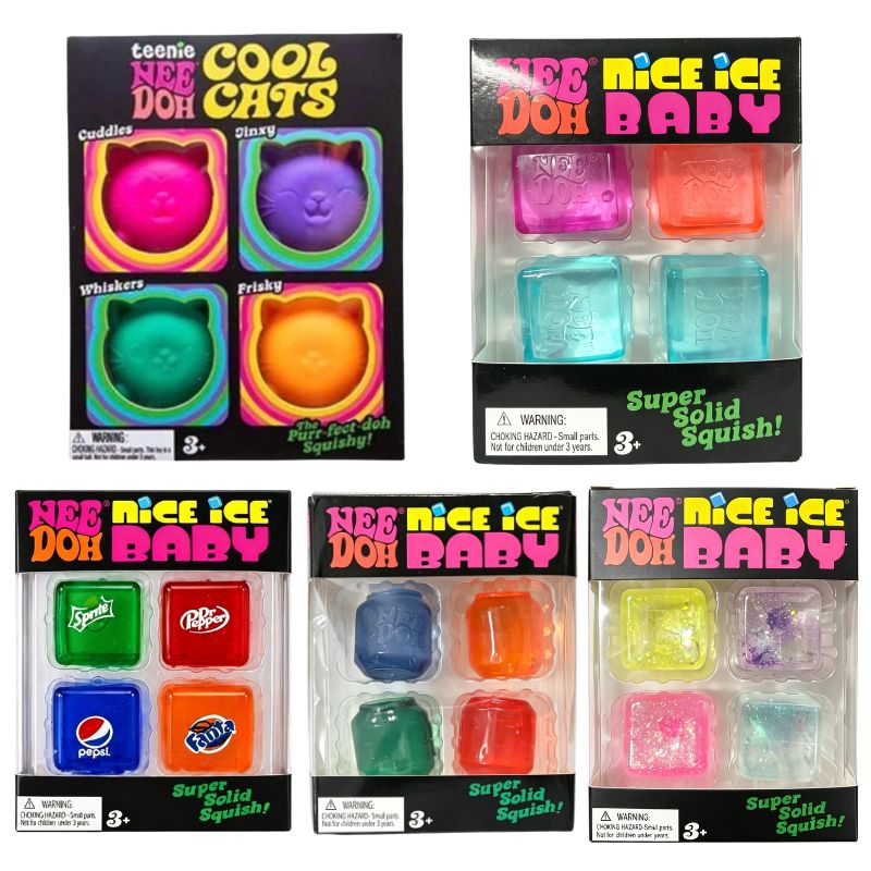 Mini 4 Pack Set Needoh Nice Ic - đánh giá và giá Kids Toys Bag