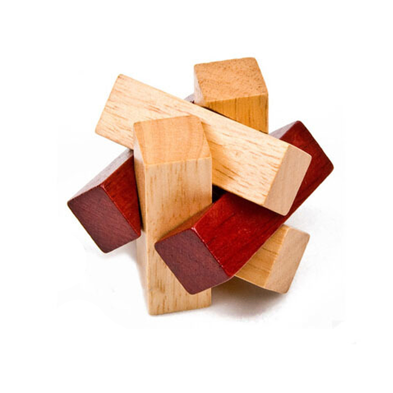 Wooden Knot Puzzle Brain Tease - đánh giá và giá Wooden Puzzle Kids