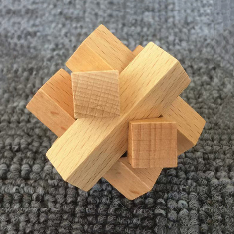 Wooden Knot Puzzle Brain Tease - đánh giá và giá Wooden Puzzle Kids